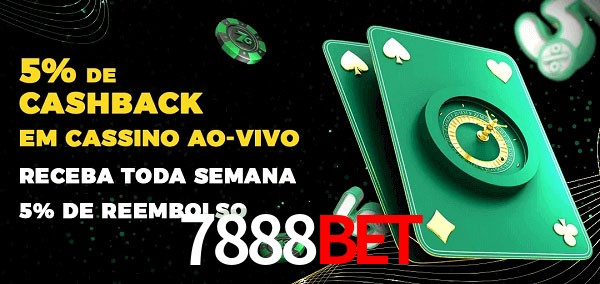 Promoções do cassino ao Vivo 7888Bet